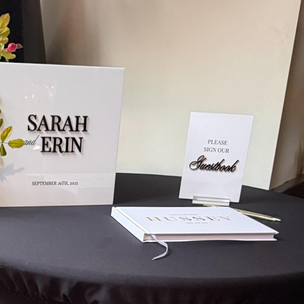 GUESTBOOK SIGN - Picture 2 of 5